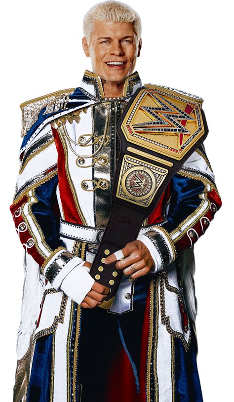 cody rhodes undisputed champion render